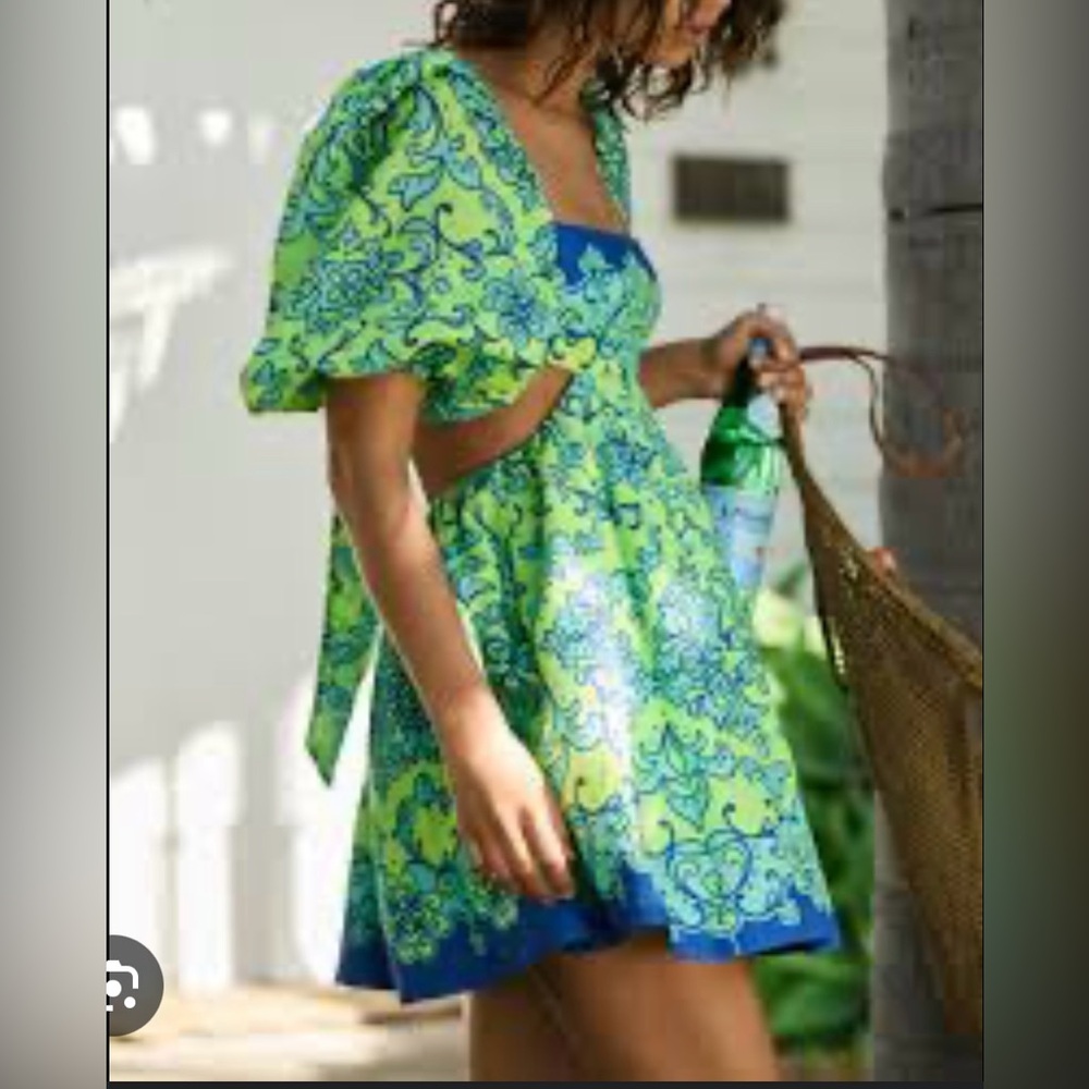 Nina cutout mini dress